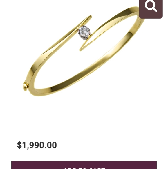 💢14k and diamond bracelet. - Picture 11 of 13